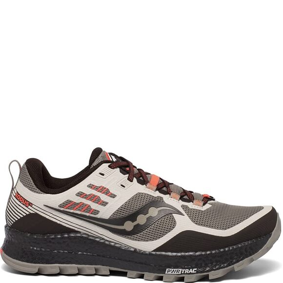 Saucony Men's S20555-35 Xodus 10 Running Shoe Moonrock/Coffee - 8.5 M US